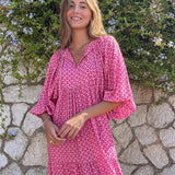 SANDY - VESTIDO LARGO CÓMODO Y DE TENDENCIA