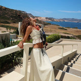 Isla Tide Crinkle Maxi Set