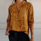 DARYA - TOP CON BOLSILLOS IMPRESO FLORAL