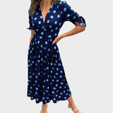 Aurélie | Chic Polka Dot Dress