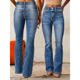 Natalie | High-Waisted Flared Jeans