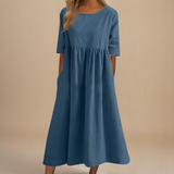 Ella™ | Flattering Cotton Dress