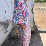 LARESA - Vestido largo bohemio