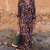ASIRA - Vestido Bohème Impreso