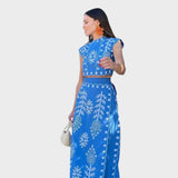 Evie – Chic Printed Top and Skirt