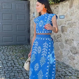 Solstice Vine Embroidered Set