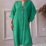 CLARITA – VESTIDO MIDI ESTILIZADO