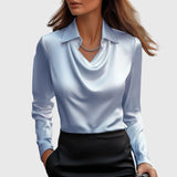 Chelsea – Elegant Satin Blouse