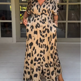 ONUIA - VESTIDO IMPRESO LEOPARDO