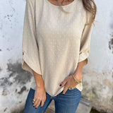 VARENA - BLUSA CHIC EN CHIFFON JACQUARD