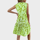 Noréa - Flared Floral Midi Dress