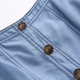 Willow Blue Denim Midi Dress