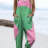 Abstract Form Jumpsuit
