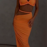 Solara Braided Two Piece Maxi Dress