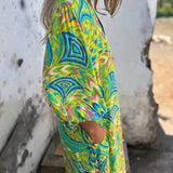 LARESA - Vestido largo bohemio