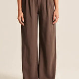 Seabourne Pleated Wide-Leg Pants