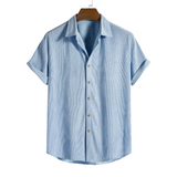 Camisa con Botones y Mangas Cortas
