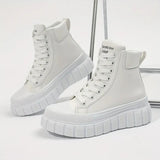 Baskets montantes pour Femmes, Confortables et Épaisses