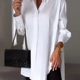 LAICE - CAMISA ELEGANTE DE MANGAS LARGAS
