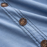 Willow Blue Denim Midi Dress