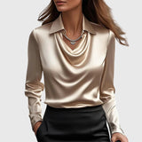 Chelsea – Elegant Satin Blouse