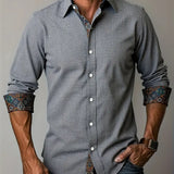 Lorenzo – Camisa con detalles en contraste