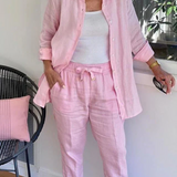 AIRENA - Conjunto de Camiseta y Pantalón