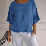 NABILA - CAMISA DE LINO ELEGANTE