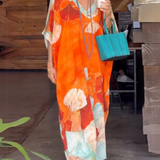 ORENA - VESTIDO COLORIDO Y ESTILOSO