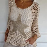 SALOE - TOP CHIC EN PUNTO DE CROCHET