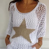 SALOE - TOP CHIC EN PUNTO DE CROCHET
