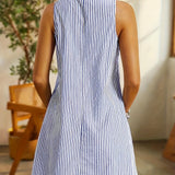 Sophie™ - Sleeveless Striped Dress