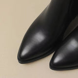 Bottines en cuir intemporelles