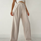 Elodie Relaxed Tie-Waist Trousers