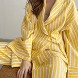 Limoncello Lounge Stripe Set