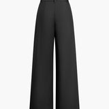Thea High-Waisted Wide Leg Trousers
