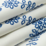 Santorini Breeze Embroidered Two-Piece Set