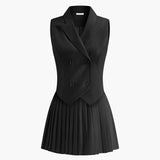 Vienna Muse Pleated Two-Piece Set