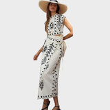 Evie – Chic Printed Top and Skirt