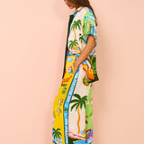 Tropicana Postcard Two-Piece Set