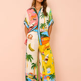 Tropicana Postcard Two-Piece Set