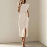 SHEERAH MIDI DRESS