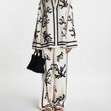 Monaco Ink Print Relaxed Set