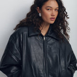 Silver Hollow Hoop Earrings