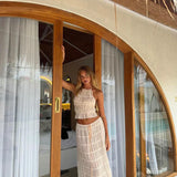 Sunveil Halter Maxi Set