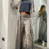 Savage Ease Knit Cardigan Set