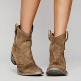 Bottines en daim intemporelles