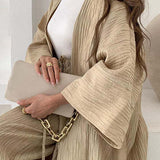 Solana Drape Cardigan Set