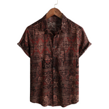 Camisa de Hombre Estilosa de Manga Corta
