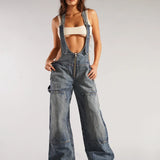 Low Voltage Wide-Leg Overalls